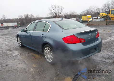 2010 Infiniti G37X z USA, uszkodzony, nr VIN JN1CV6AR8AM461197